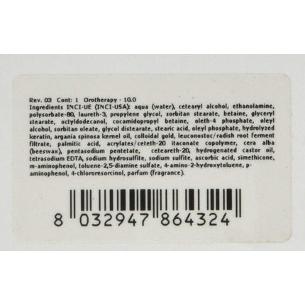 Vopsea de par, Fanola, Oro Ammonia Free, Blond Platinat