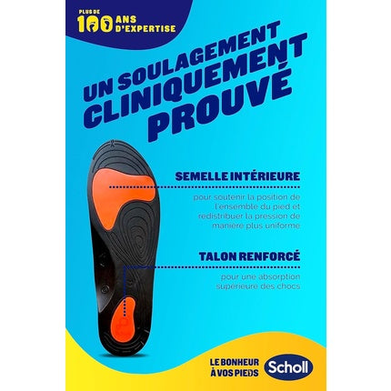 Branțuri Scholl In-Balance Antidurere Negru/Portocaliu
