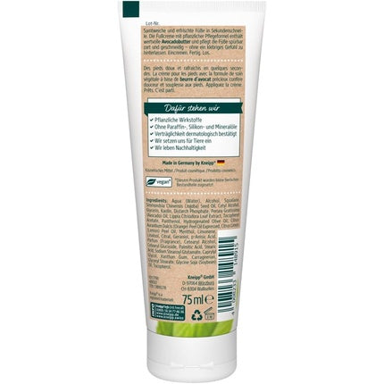 Crema de picior pentru îngrijire rapidă, Kneipp, Seconds, 75ml