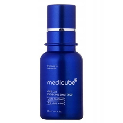 Serum Revitalizant Medicube One Day Exosome Shot 7500, 30 ml, Albastru Metalizat