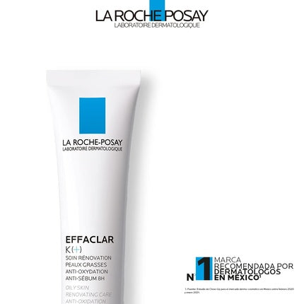 Tratament anti-oxidare pentru piele grasă, La Roche-Posay, Effaclar K(+), 40g