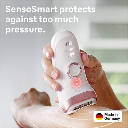 Epilator Braun Silk-épil 9, fără fir, electric
