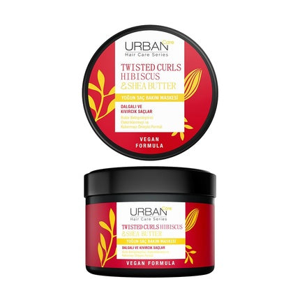 Mască de păr Urban Care cu hibiscus și unt de shea, 230ml, Vegan