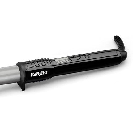 Babyliss Ceramic Curling Wand Pro Flawless Curls 1325mm Conical Barrel, Negru/Argintiu