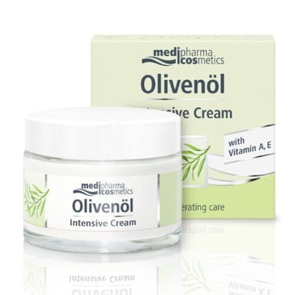 Cremă Corporală Intensivă cu Ulei de Măsline Medipharma, 50ml