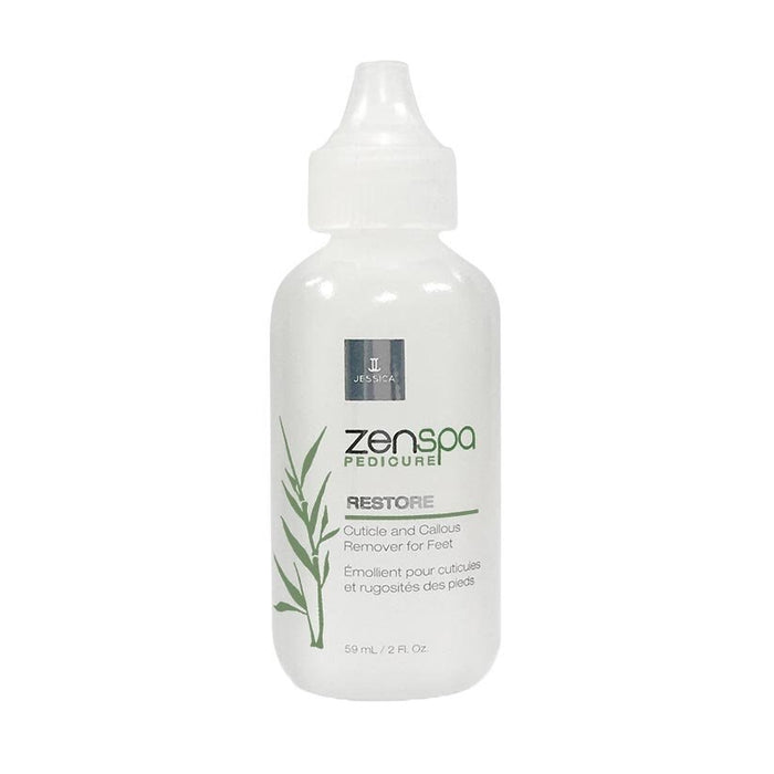 Gel pentru îndepărtarea cuticulelor și calozităților Jessica ZenSpa Restore, pentru picioare, 59 ml