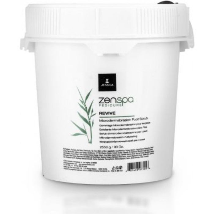 Scrub pentru picioare Jessica ZenSpa Revive, cu efect de microdermabraziune, 2550 g