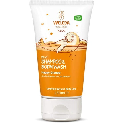 Șampon 2in1, Weleda Bio Kids, portocală fructată, 150ml