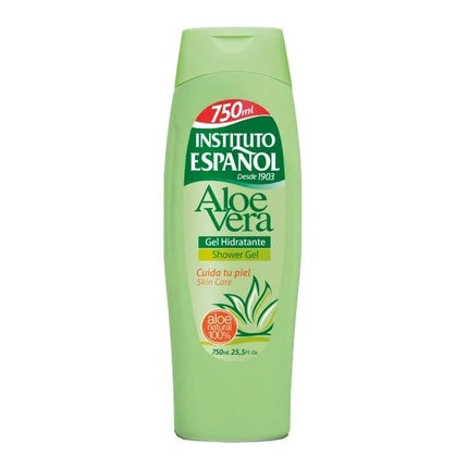 Gel de duș Instituto Español cu Aloe Vera, 750ml, Verde