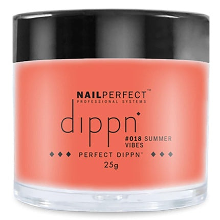 Lac de unghii Nail Perfect Dipp'n #018 Summer Vibes, portocaliu, 25g