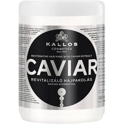 Masca de par, Kallos, KJMN Caviar, 1000 ml