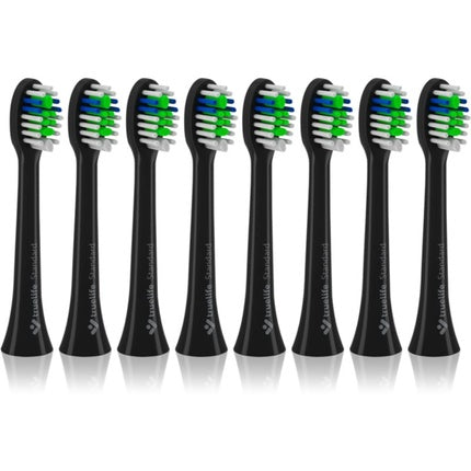 Perie electrică sonică Truelife Sonicbrush Compact Black cu 8 capete de schimb