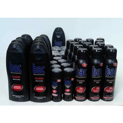 Gel de duș, Bac, Classic, negru