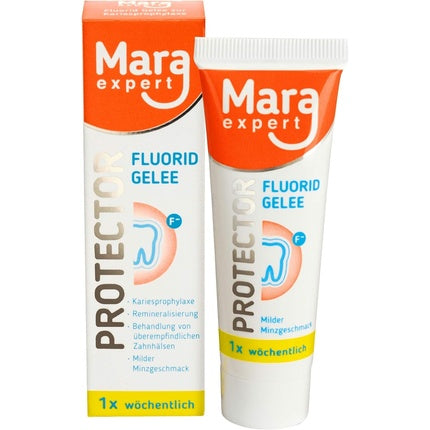 Gel de Fluor MarA Expert Protector, 25 g, gust mentă