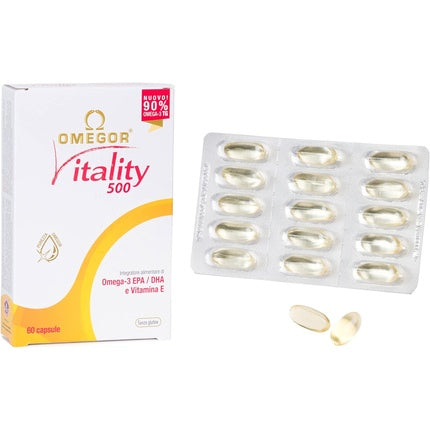 Supliment alimentar, Omegor, Vitality 500, 60 capsule