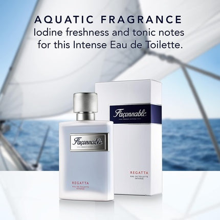 Apa de Toaletă, Faconnable, Regatta Intense, Bărbați, 90ml