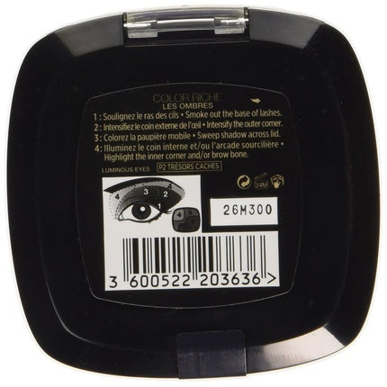 Paletă ochi L'Oréal Paris Color Riche Quads Eyeshadow P2 Tresors Caches