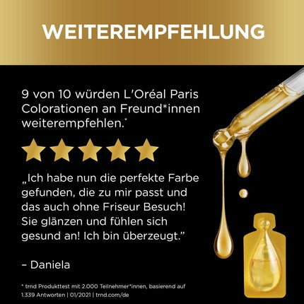 L'Oréal Paris Préférence, Kit colorare păr, Platinum Mother-of-Pearl Blonde, 10.21