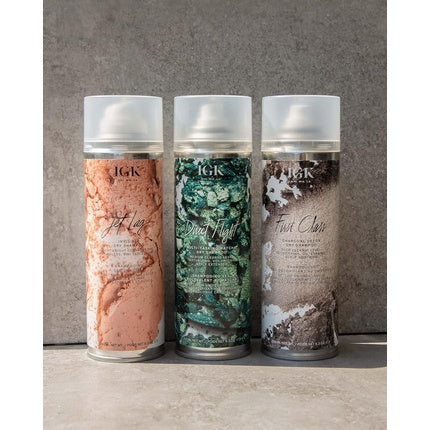 IGK DIRECT FLIGHT Multi-Tasking Matcha Dry Shampoo, 6.3 oz, verde, ambalaj cu marmură