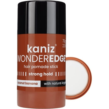 Pomadă de păr în baston Kaniz Wonder Edge, Coconut Banana, 70g