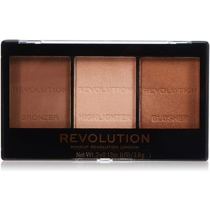 Set Machiaj, Makeup Revolution, Ultra Sculpt and Contour Kit, ultra light/medie