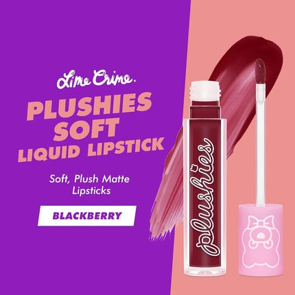 Ruj Lime Crime Plushies Blackberry Culoare Mat