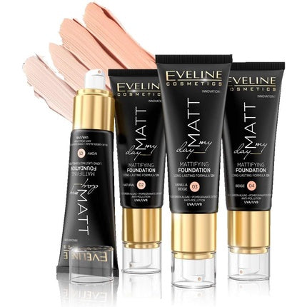 Fond de ten, Eveline, Matt My Day, 03 Vanilla Beige