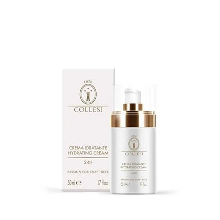 Crema hidratantă Collesi 24H, alb cu auriu, 50 ml
