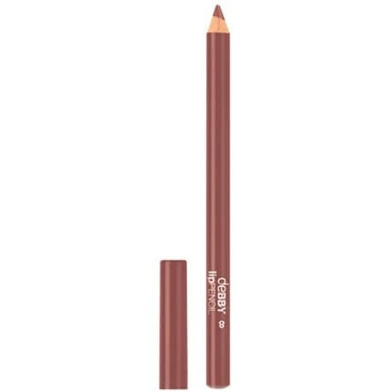 Creion buze Debby Long Lasting Lip Pencil 08, maro, 12g