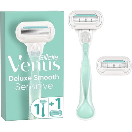 Aparat de ras pentru femei, Gillette, Venus Smooth Sensitive, 3 lame