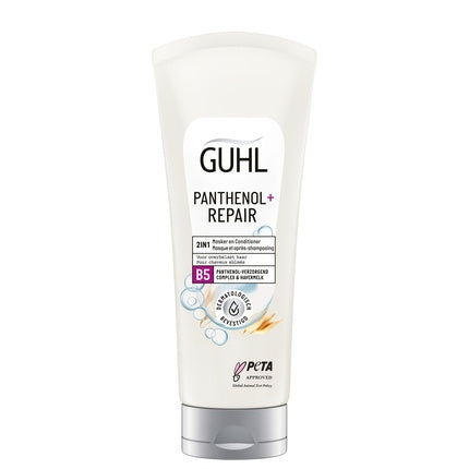 Condiționator și Mască de Păr Guhl Panthenol+ Repair 2 In 1, alb, 225 g