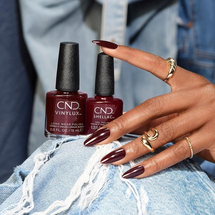 Vernis Gel CND Shellac, Red 7.3ml - Upcycle Chic Collection