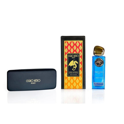 Parfum Cigno Nero Forza Suprema, extract de parfum pentru femei, sticlă albastră, dop auriu