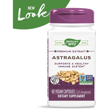 Supliment Vitamina, Natures Way, Astragalus, capsule vegane