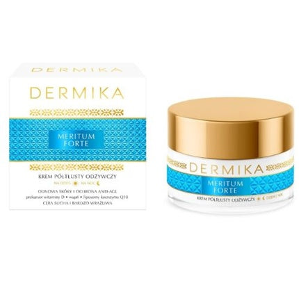 Cremă Meritum Forte Dermika, 50ml, Aurie, Hidratare Intensă