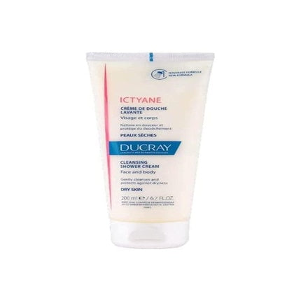 Cremă de curățare facială Pierre Fabre Ducray ICTYANE, 200ml