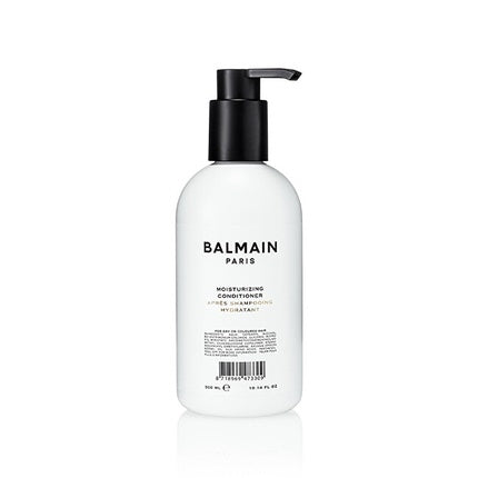 Balmain Conditioner de păr, Travel Moisturizing, alb, cu dozator negru