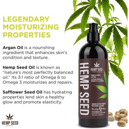Lotiune corp Earthly Body, Hemp, maro