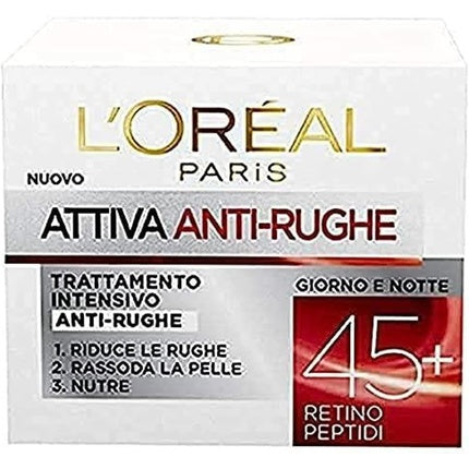 Crema antirid L'Oréal Dermo Expertise Active Vase, 45+, 50ml