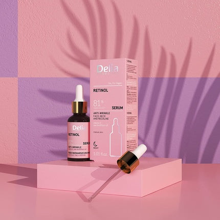 Ser antirid, Delia Cosmetics, Retinol, roz