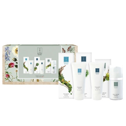 Raunsborg Facial Care Giftset, Set Îngrijire Față, Culoare alb și verde