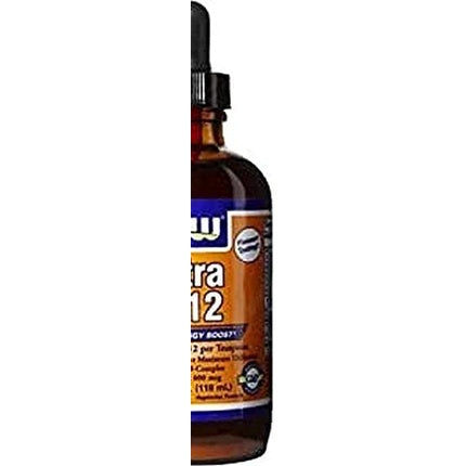Supliment Vitamină B-12, Now Foods, Ultra Liquid, 118ml, sticlă ambalată