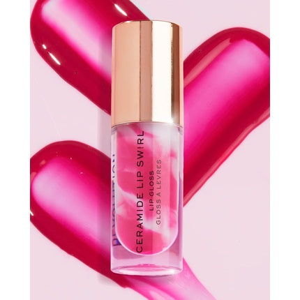 Gloss Buze Makeup Revolution Lip Swirl Ceramide Berry Pink