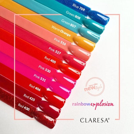 Lac unghii, Claresa, hybrid, roz, 5ml