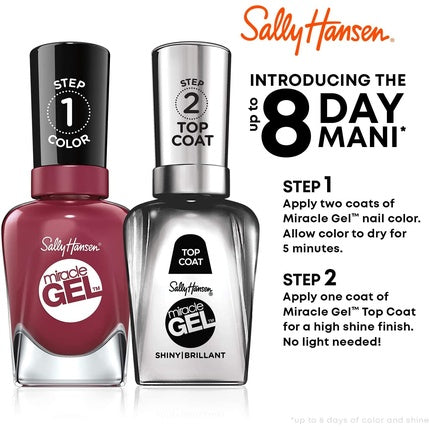 Lac de unghii, Sally Hansen, Miracle Gel, Regal Rose
