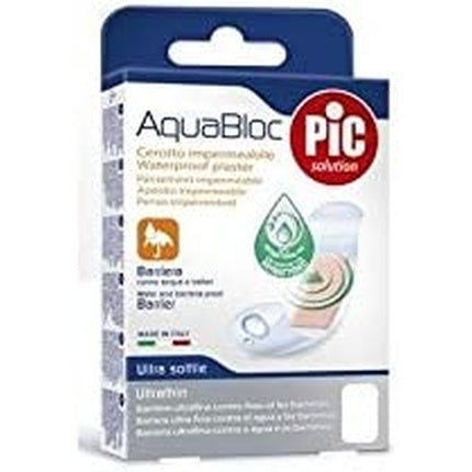 PIC AquaBloc, bandaje impermeabile post-operatorii, 5 bucăți, 10x10cm, albastru