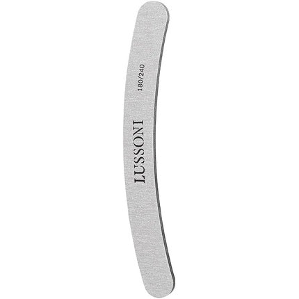 Lemnă de unghii curbată Lussoni Zebra 180/240 grit