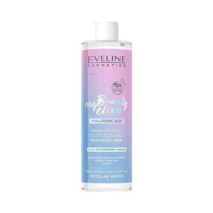 Apă micelară, Eveline, My Beauty Elixir, hidratantă purificatoare, 400ml