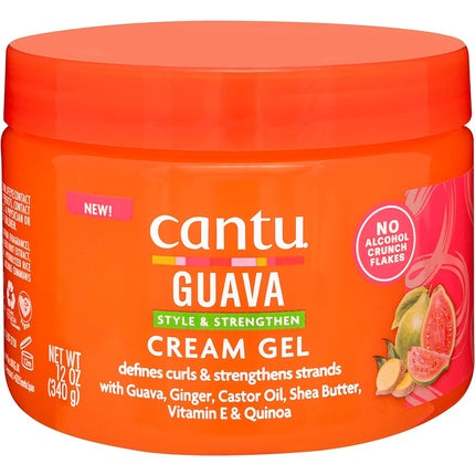 Cremă gel pentru păr, Cantu, Guava Curl, 340g