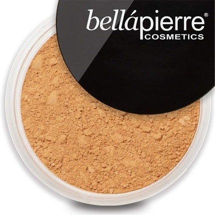 Fond de ten pudră Bellapierre Cosmetics Full Coverage SPF 15 culoare Brown Sugar 9g